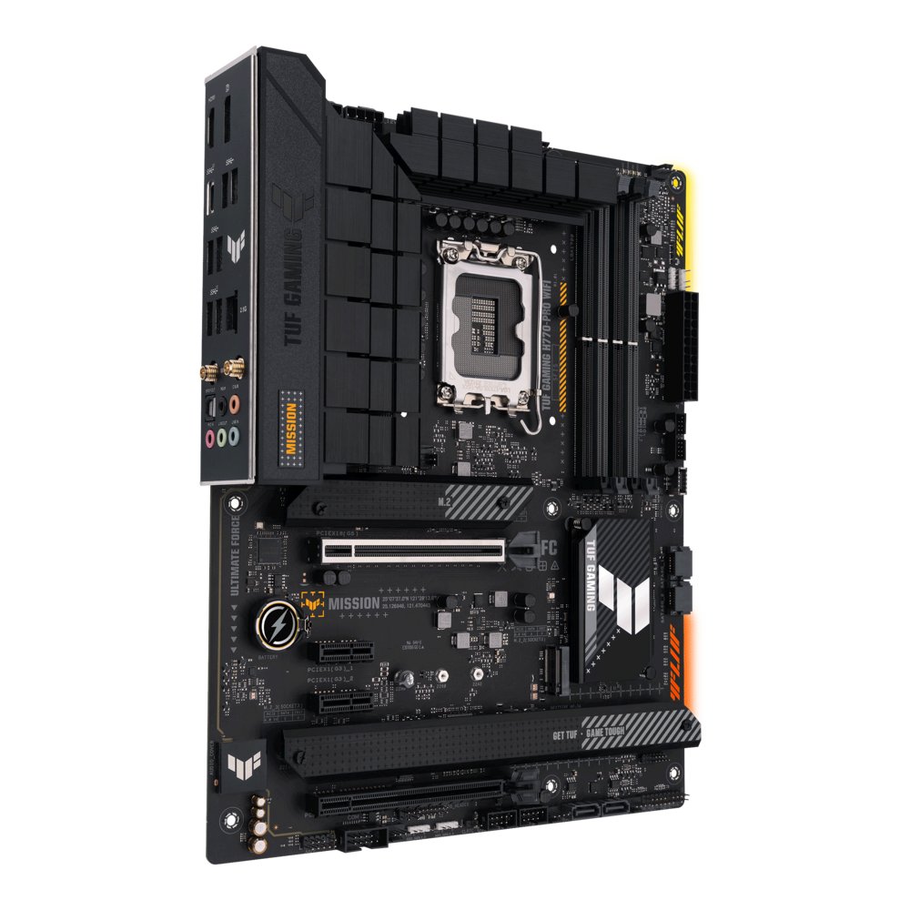 ASUS TUF GAMING H770-PRO WIFI | Socket LGA 1700 | Intel H770 | 4xDDR5 | ATX | Moederbord 5 ASUS TUF GAMING H770-PRO WIFI | Socket LGA 1700 | Intel H770 | 4xDDR5 | ATX | Moederbord - Afbeelding 5