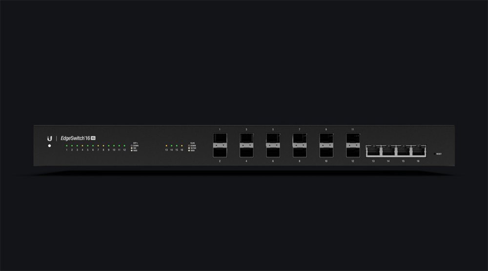 Ubiquiti Networks ES‑16‑XG Managed 10G Ethernet (100/1000/10000) 1U Zwart 4 Ubiquiti Networks ES‑16‑XG Managed 10G Ethernet (100/1000/10000) 1U Zwart - Afbeelding 4
