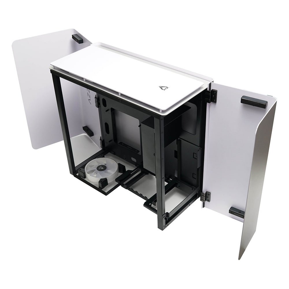 Azza Cast 808 RGB | Midi Tower Case | Wit 6 Azza Cast 808 RGB | Midi Tower Case | Wit - Afbeelding 6