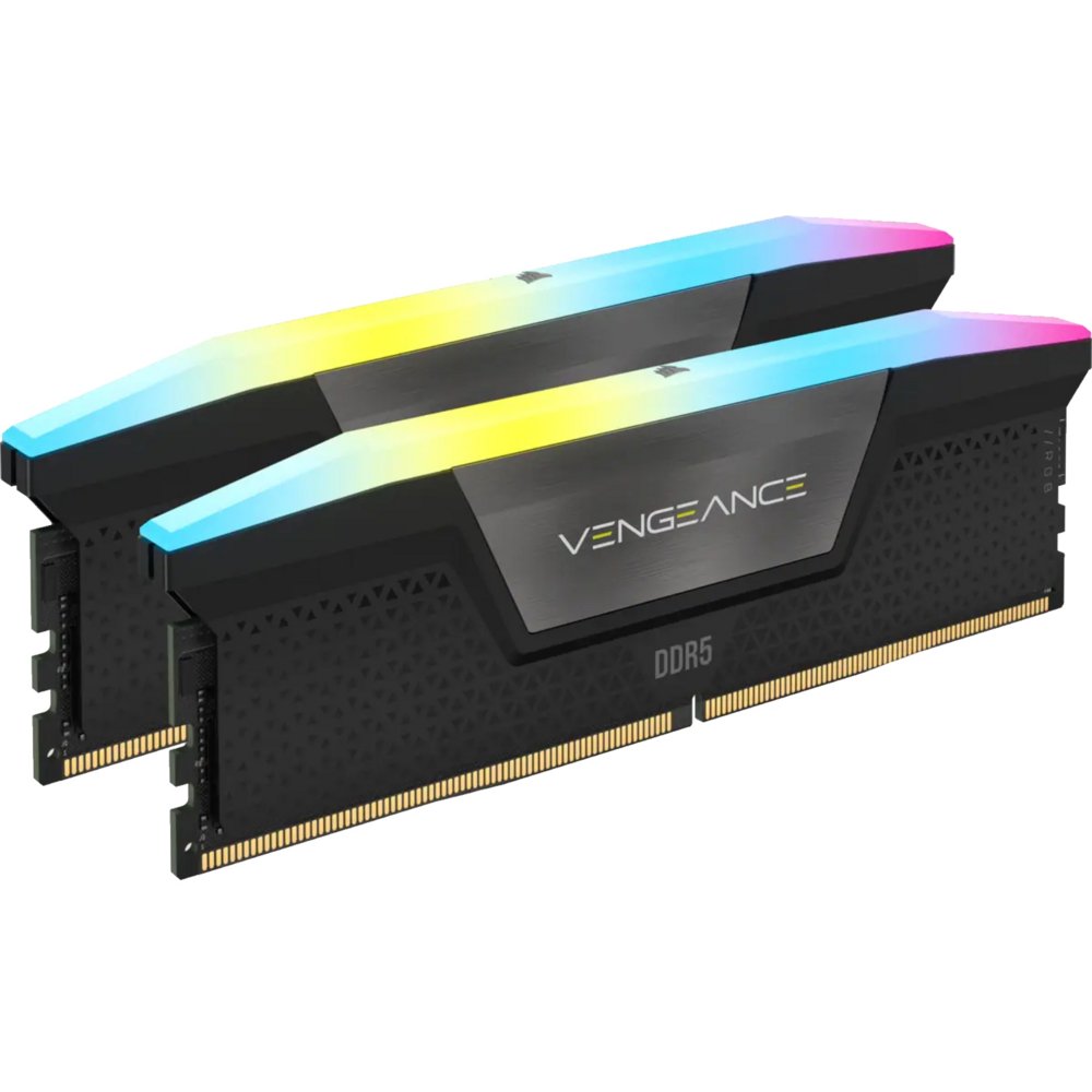 Corsair Vengeance RGB | 32GB 2x16GB | DDR5 | 6000MHz | CL36 | DIMM | Geheugenmodule | RAM 1 Corsair Vengeance RGB | 32GB 2x16GB | DDR5 | 6000MHz | CL36 | DIMM | Geheugenmodule | RAM
