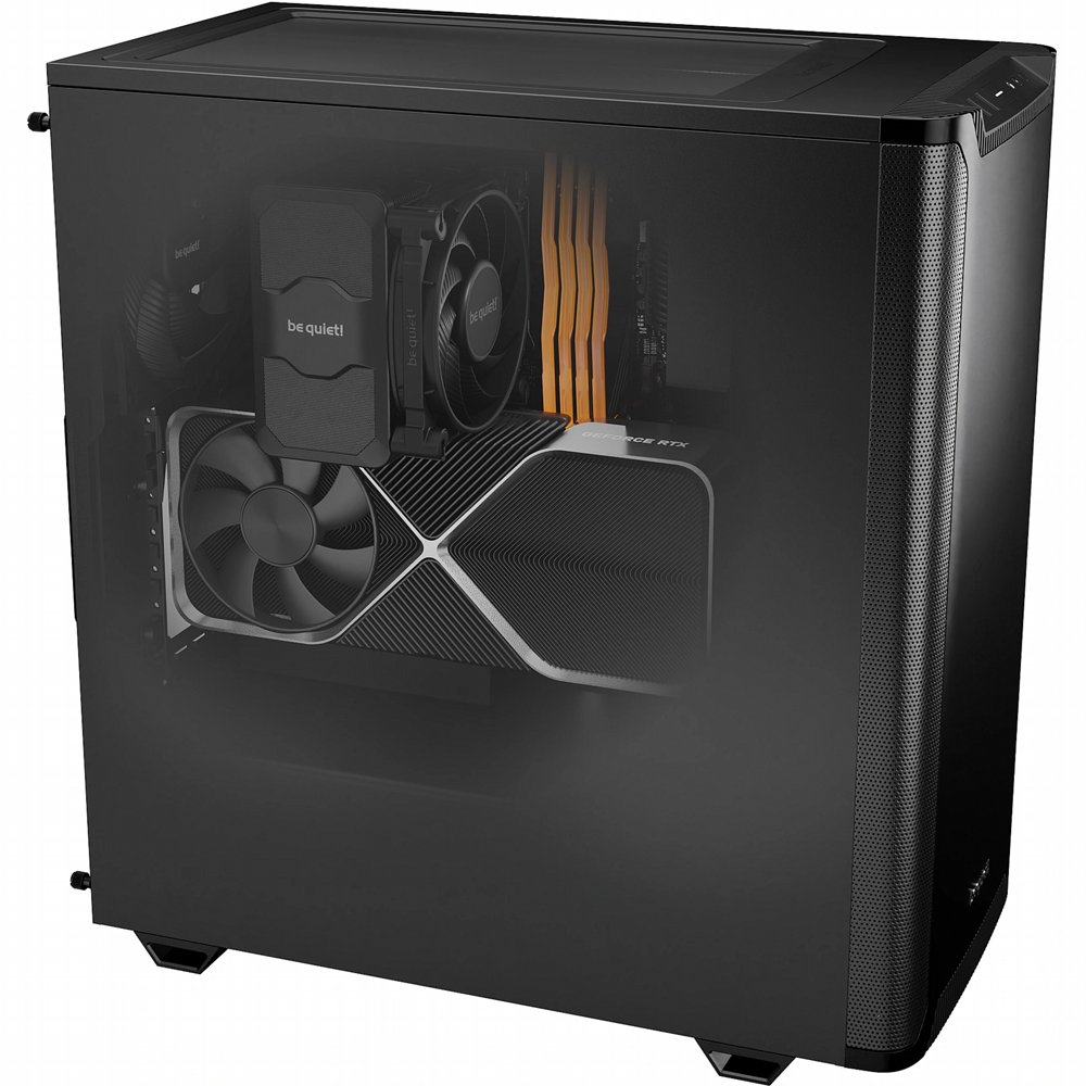 be quiet! Pure Base 501 | Midi Tower Case | Zwart 2 be quiet! Pure Base 501 | Midi Tower Case | Zwart - Afbeelding 2
