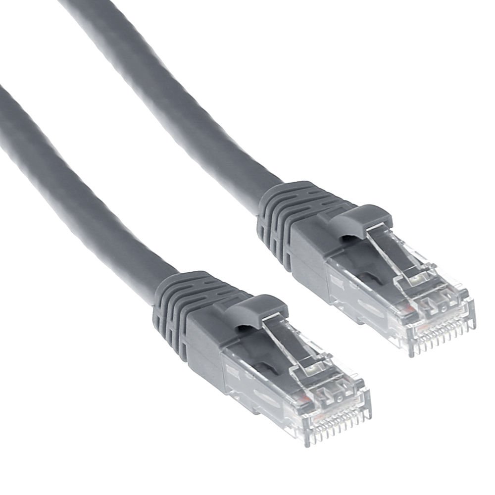 ACT U/UTP Cat 6 Patchkabel | 15 m | Snagless | RJ45 | Grijs 1 ACT U/UTP Cat 6 Patchkabel | 15 m | Snagless | RJ45 | Grijs