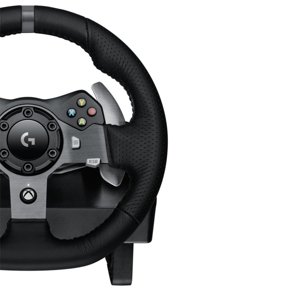 Logitech G920 Driving Force | Racestuur en pedalen | Force Feedback | 900° rotatie | USB 2.0 | Compatibel met Xbox Series X|S, Xbox One en PC | Zwart 2 Xbox One en PC | Zwart