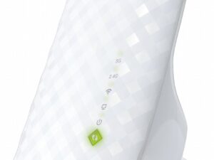 TP-Link RE200 | Wi-Fi 5 Range Extender | Dual-band | 750 Mbps | 10/100 Mbps Ethernet | Wit