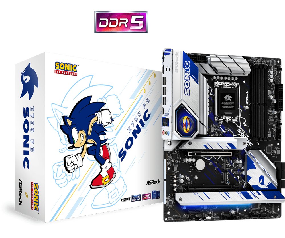 Asrock Z790 PG SONIC | Socket LGA 1700 | Intel B760 | 4xDDR5 | Micro-ATX | Moederbord 1 Asrock Z790 PG SONIC | Socket LGA 1700 | Intel B760 | 4xDDR5 | Micro-ATX | Moederbord