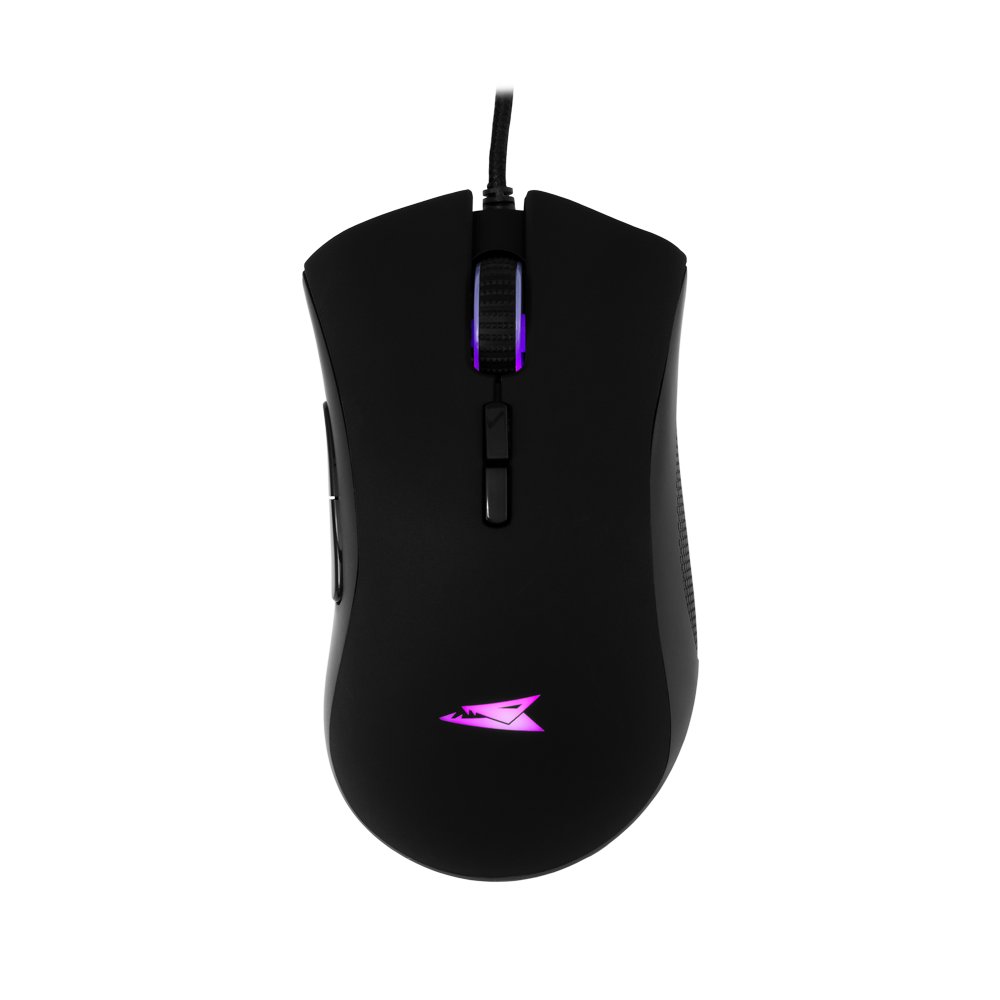Baracuda LOBSTER RGB | Bekabelde Gaming Muis | USB-A | 6400 DPI | Zwart 1 Baracuda LOBSTER RGB | Bekabelde Gaming Muis | USB-A | 6400 DPI | Zwart
