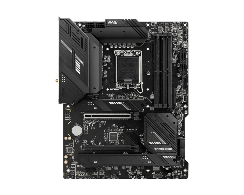 MSI MAG B760 TOMAHAWK WIFI | Socket LGA 1700 | Intel B760 | 4xDDR5 | ATX | Moederbord 1 MSI MAG B760 TOMAHAWK WIFI | Socket LGA 1700 | Intel B760 | 4xDDR5 | ATX | Moederbord