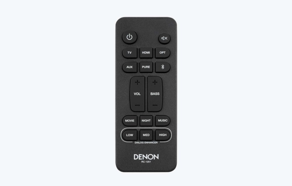 Denon DHT-S217 | Soundbar | 2.1 Kanalen | Dolby Atmos | Ingebouwde Subwoofers | Zwart 8 Denon DHT-S217 | Soundbar | 2.1 Kanalen | Dolby Atmos | Ingebouwde Subwoofers | Zwart - Afbeelding 8