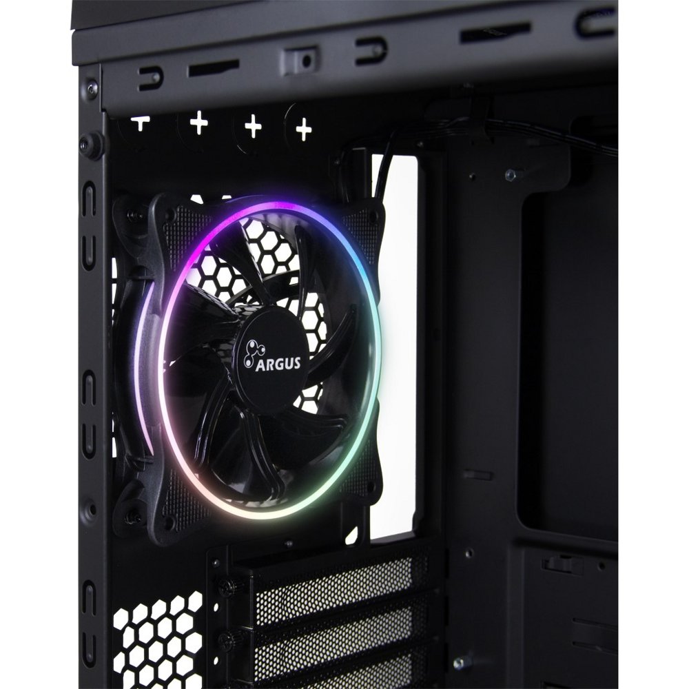Inter-Tech X-908 Infini2 | Infinity Mirror | Tower Case | USB-C | Zwart 14 Inter-Tech X-908 Infini2 | Infinity Mirror | Tower Case | USB-C | Zwart - Afbeelding 14