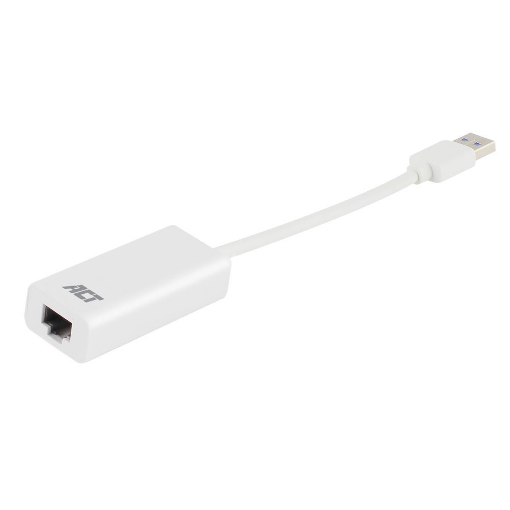 ACT AC4410 | USB 3.2 Gen1 Gigabit Ethernet Adapter | 1000 Mbps | Wit 2 ACT AC4410 | USB 3.2 Gen1 Gigabit Ethernet Adapter | 1000 Mbps | Wit - Afbeelding 2