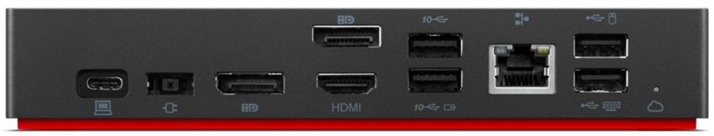 Lenovo ThinkPad Universal Smart Dock | Thunderbolt 4 | Bedraad | Zwart 5 Lenovo ThinkPad Universal Smart Dock | Thunderbolt 4 | Bedraad | Zwart - Afbeelding 5