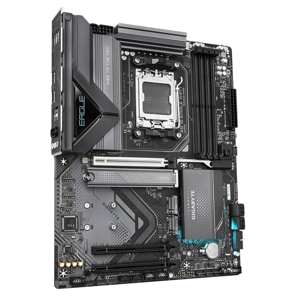 Gigabyte X870 EAGLE WIFI7 | Socket AM5 | AMD X870 | 4xDDR5 | ATX | Moederbord 3 Gigabyte X870 EAGLE WIFI7 | Socket AM5 | AMD X870 | 4xDDR5 | ATX | Moederbord - Afbeelding 3