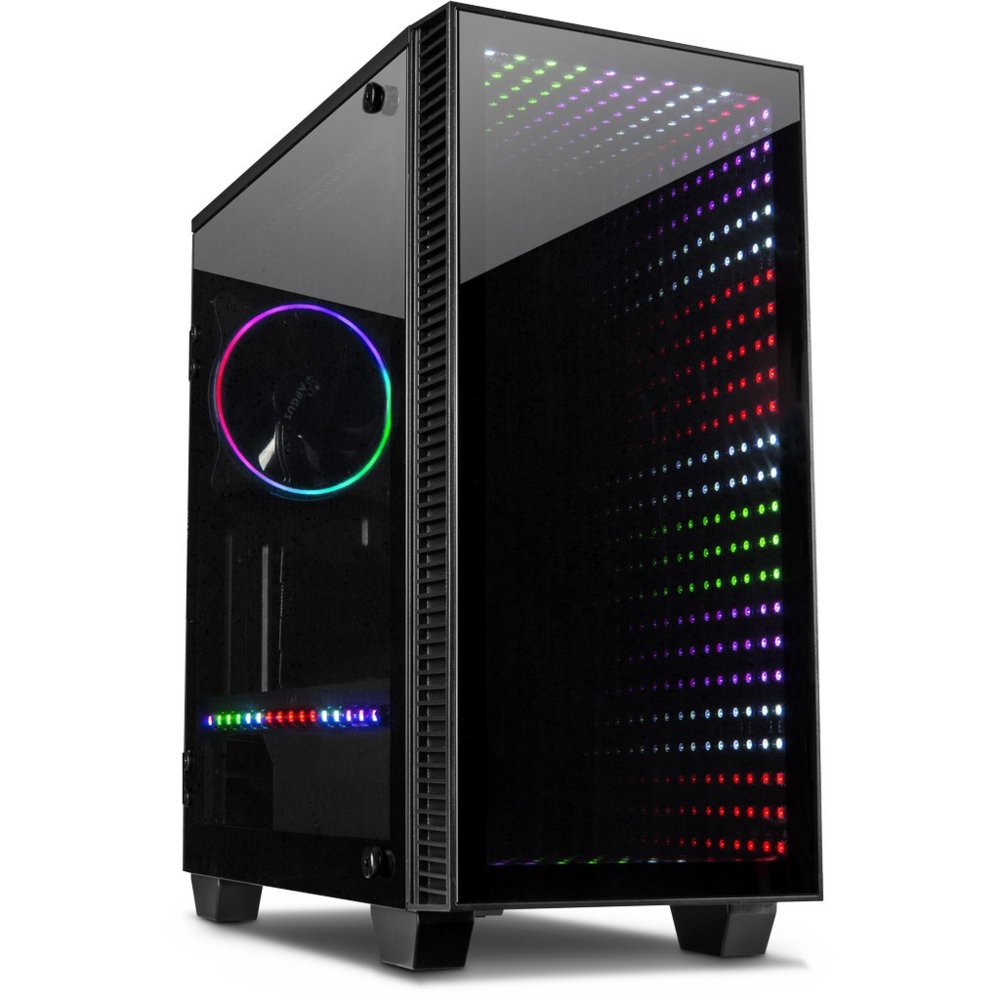 Inter-Tech X-608 Infinity | Micro Tower Behuizing | Zwart 1 Inter-Tech X-608 Infinity | Micro Tower Behuizing | Zwart