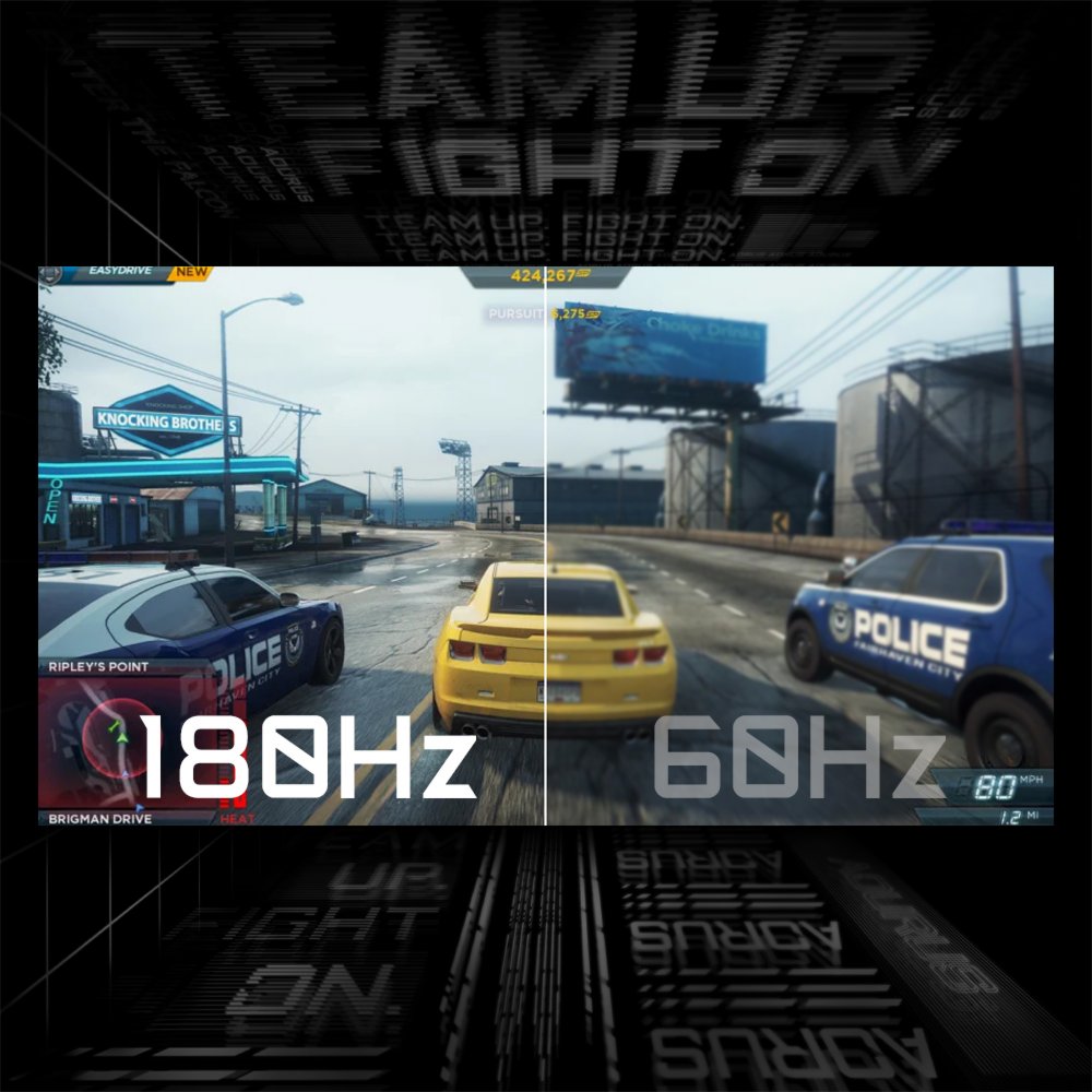 GIGABYTE GS27FC 27" | 1920x1080 | 180Hz | Gaming Monitor 9 GIGABYTE GS27FC 27" | 1920x1080 | 180Hz | Gaming Monitor - Afbeelding 9