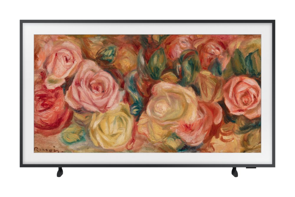 Samsung The Frame QE55LS03DAU 55" | Ultra HD 4K QLED Smart TV | Tizen + Wifi | HDR10+ voor Levendige Beelden | Art Mode en Slank Design | 100Hz 2 Kunst in je Woonkamer | 50Hz
