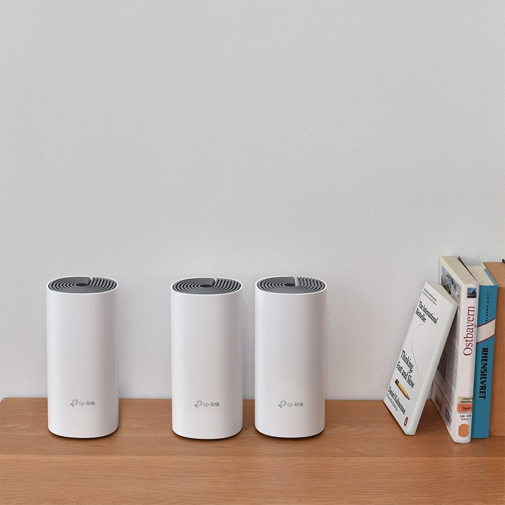 TP-Link Deco E4 (3-pack) | Dual-band WiFi 5 Mesh Router | Fast Ethernet | AC1200 3 TP-Link Deco E4 (3-pack) | Dual-band WiFi 5 Mesh Router | Fast Ethernet | AC1200 - Afbeelding 3