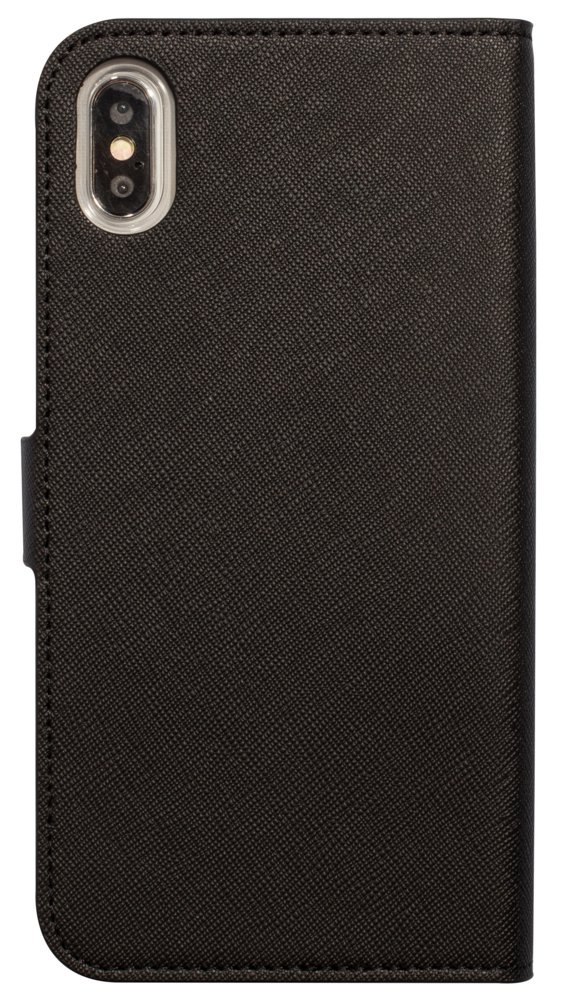 Mobiparts Saffiano Wallet Case | Apple iPhone XS Max | Black 3 Mobiparts Saffiano Wallet Case | Apple iPhone XS Max | Black - Afbeelding 3