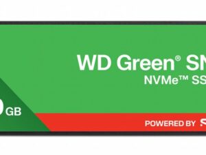 Western Digital Green SN3000 QLC | 500GB NVMe SSD | M.2 Gen4 | 5.000MB/s Lezen | 4.100MB/s Schrijven