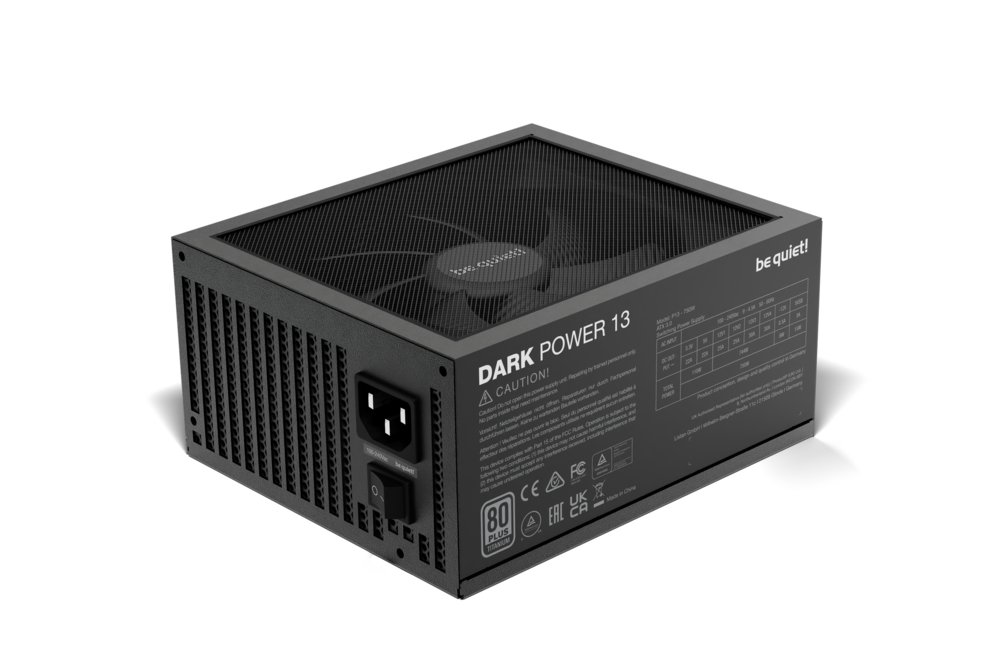 be quiet! Dark Power 13 | 750 Watt Titanium ATX PSU | Modulair | Power Supply | Voeding 4 be quiet! Dark Power 13 | 750 Watt Titanium ATX PSU | Modulair | Power Supply | Voeding - Afbeelding 4