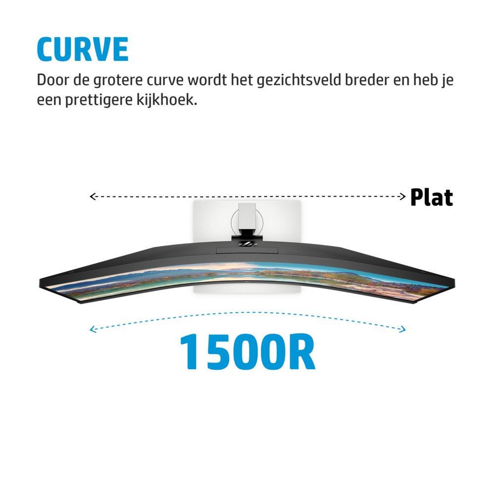 HP E34m G4 34" | 3440x1440 VA | 75Hz | Curved | USB-C | Webcam, Microphone & Speakers | Conferencing Monitor | Ergonomic Design 13 HP E34m G4 34" | 3440x1440 VA | 75Hz | Curved | USB-C | Webcam, Microphone & Speakers | Conferencing Monitor | Ergonomic Design - Afbeelding 13
