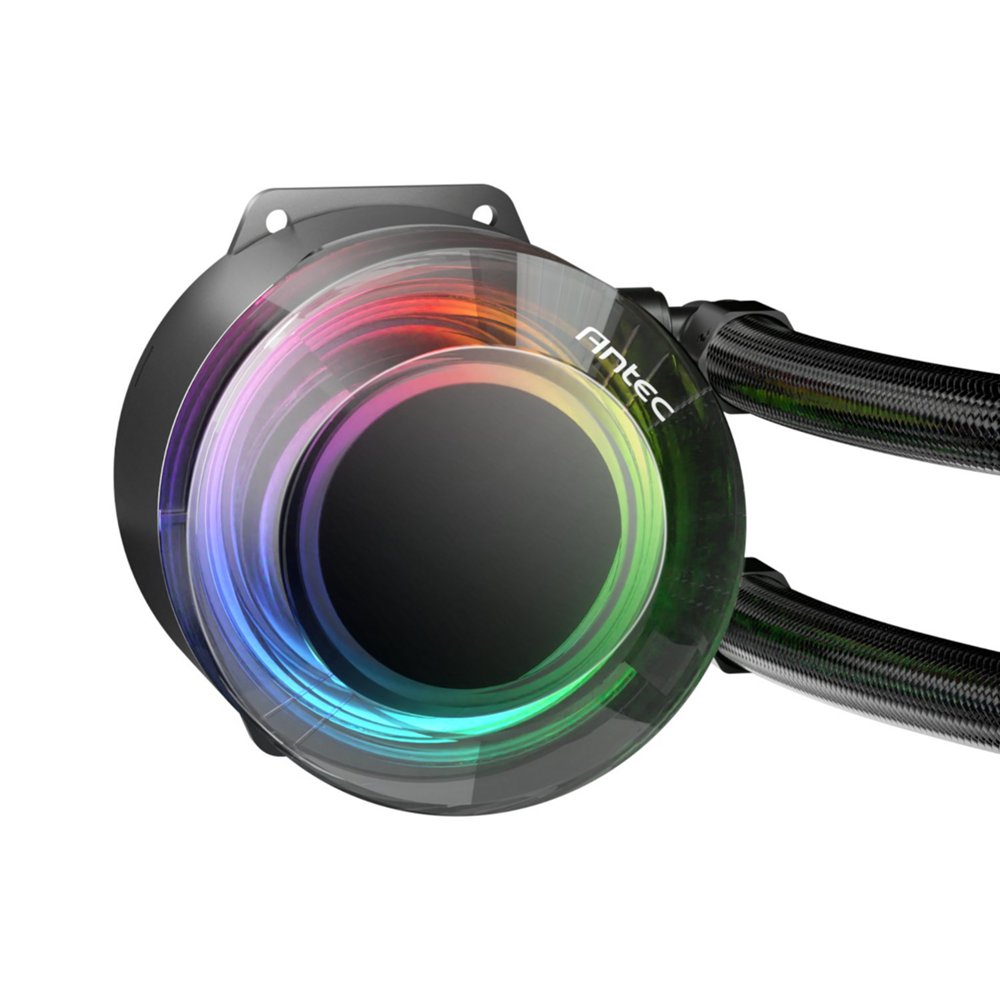 Antec Vortex Lum 360mm ARGB | All-in-One CPU Waterkoeler | Zwart 2 Antec Vortex Lum 360mm ARGB | All-in-One CPU Waterkoeler | Zwart - Afbeelding 2