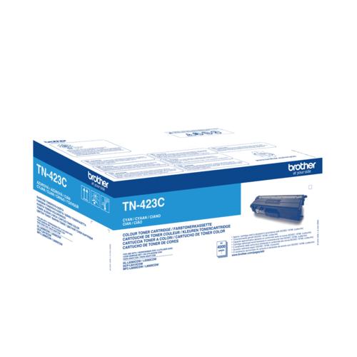 Brother TN-423C | Tonercartridge | Origineel | Cyaan | 1 stuk 2 Brother TN-423C | Tonercartridge | Origineel | Cyaan | 1 stuk - Afbeelding 2