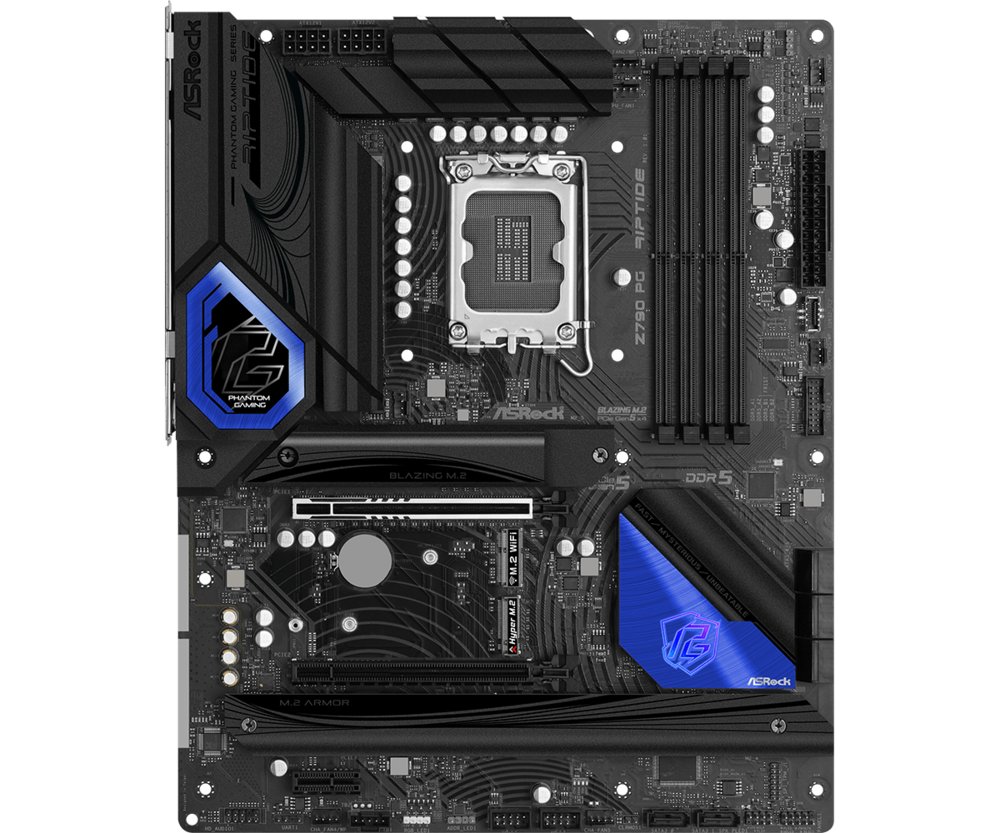 Asrock Z790 PG Riptide | Socket LGA 1700 | Intel Z790 | 4xDDR5 | ATX | Moederbord 2 Asrock Z790 PG Riptide | Socket LGA 1700 | Intel Z790 | 4xDDR5 | ATX | Moederbord - Afbeelding 2