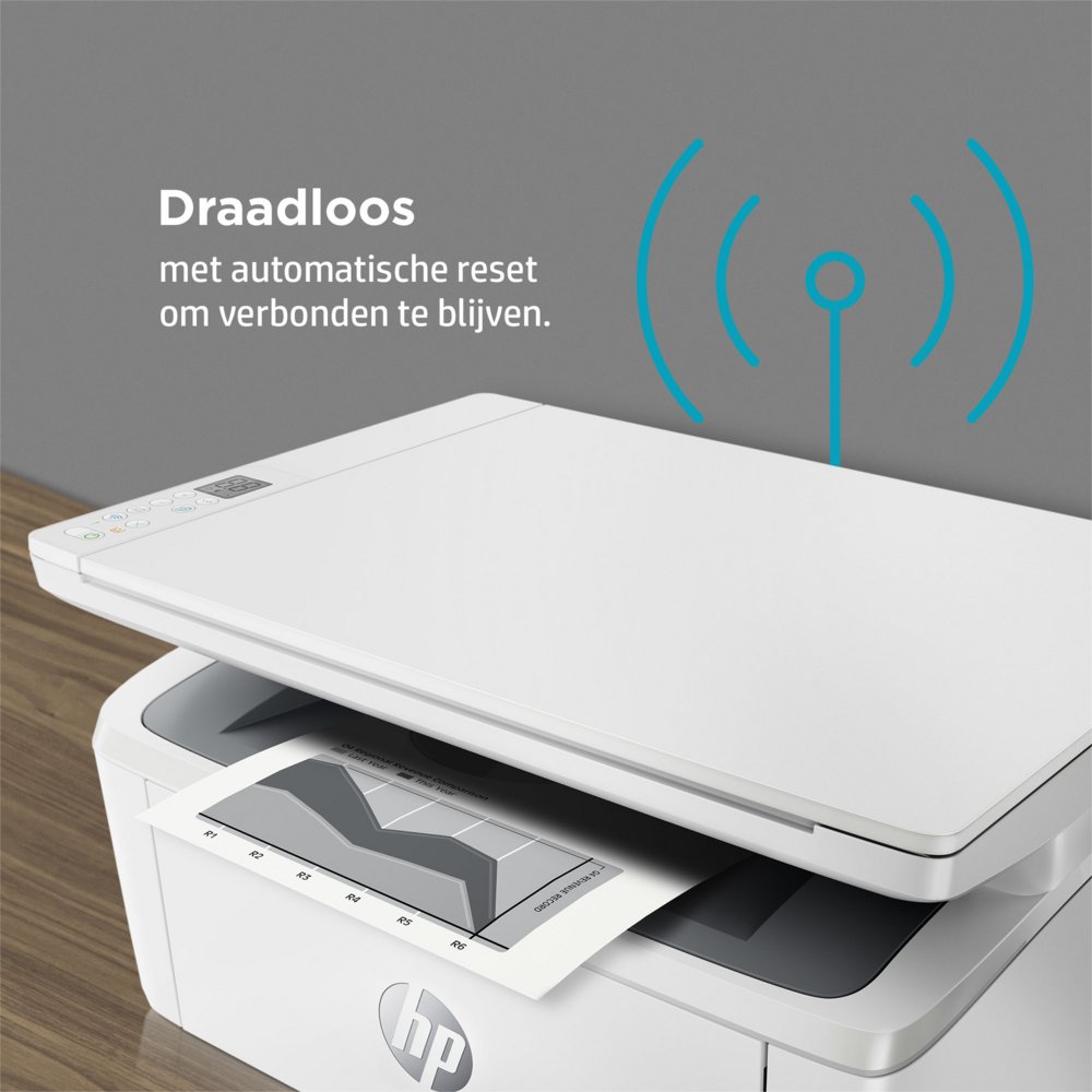 HP LaserJet Pro MFP M140w | All-in-One Laserprinter | A4 | 600 x 600 DPI | Wi-Fi | Zwart/Wit 5 HP LaserJet Pro MFP M140w | All-in-One Laserprinter | A4 | 600 x 600 DPI | Wi-Fi | Zwart/Wit - Afbeelding 5