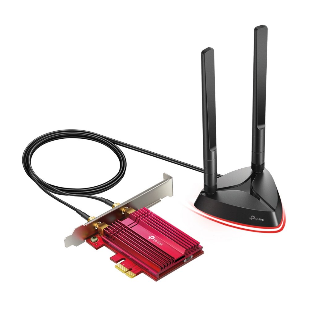 TP-Link Archer TX3000E | Wi-Fi 6 PCIe Adapter | 2402 Mbps (5 GHz) + 574 Mbps (2,4 GHz) | Bluetooth 5.0 | PCIe x1 2 4 GHz) | Bluetooth 5.0 | PCIe x1
