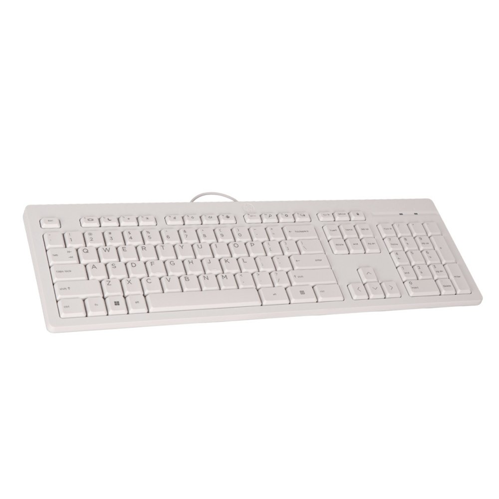 QWERTZ | HP 125 Wit | Bedraad Toetsenbord | QWERTZ 4 QWERTZ | HP 125 Wit | Bedraad Toetsenbord | QWERTZ - Afbeelding 4