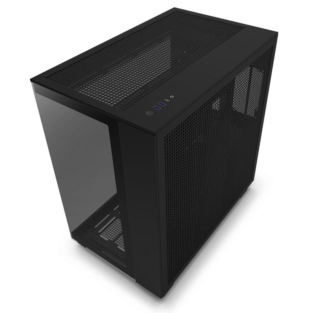 NZXT H9 Flow | Midi Tower Case | Zwart 4 NZXT H9 Flow | Midi Tower Case | Zwart - Afbeelding 4