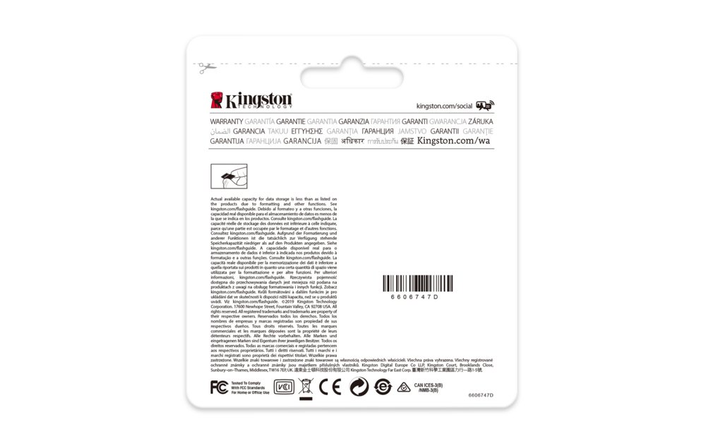 Kingston High Endurance | MicroSDXC | 128GB | Class 10 | UHS-I U1 | A1 | 95MB/s 3 Kingston High Endurance | MicroSDXC | 128GB | Class 10 | UHS-I U1 | A1 | 95MB/s - Afbeelding 3