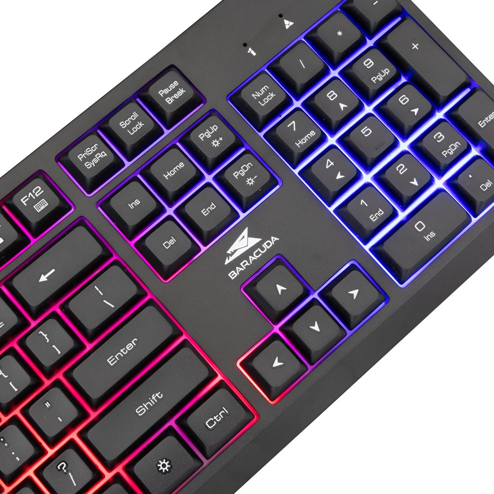 Baracuda STARFISH RGB | Bedraad Gaming Toetsenbord | QWERTY 5 Baracuda STARFISH RGB | Bedraad Gaming Toetsenbord | QWERTY - Afbeelding 5