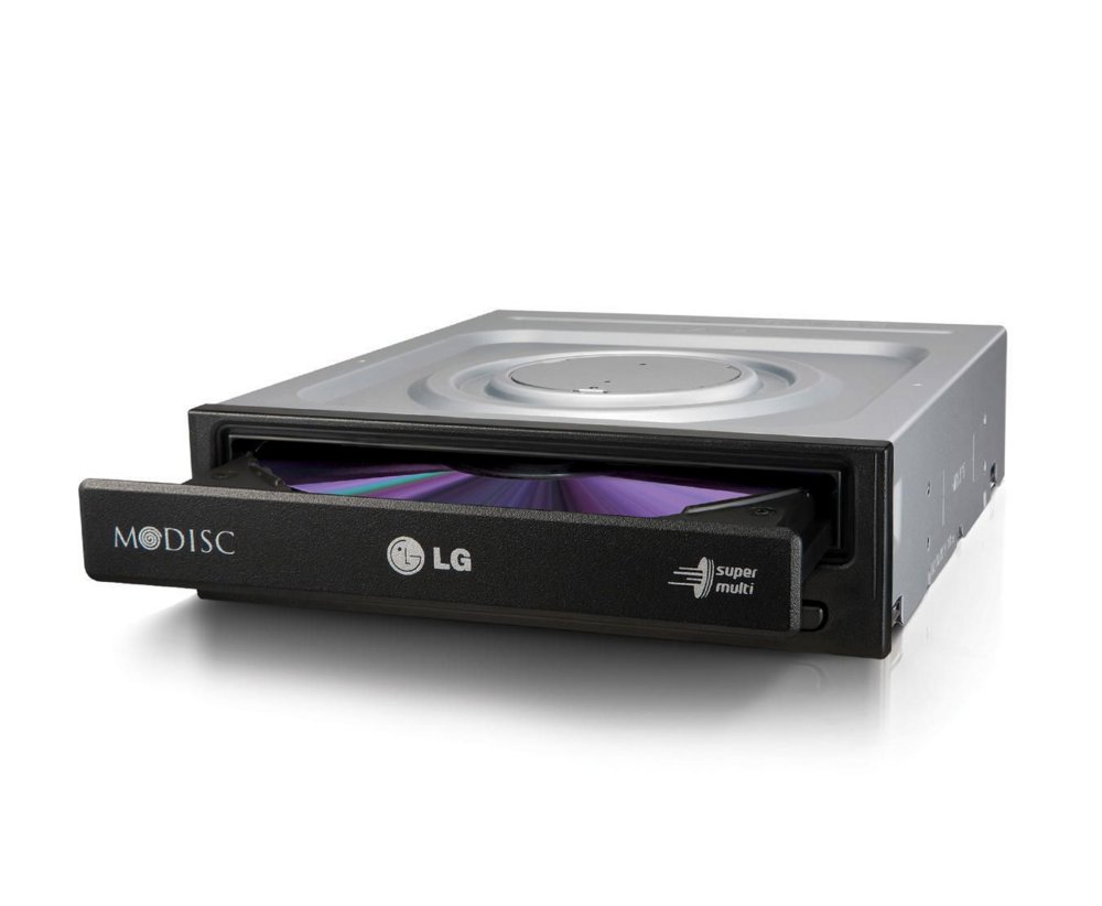 Hitachi LG DVD±RW Writer | 24x Snelheid | SATA | Zwart 1 Hitachi LG DVD±RW Writer | 24x Snelheid | SATA | Zwart
