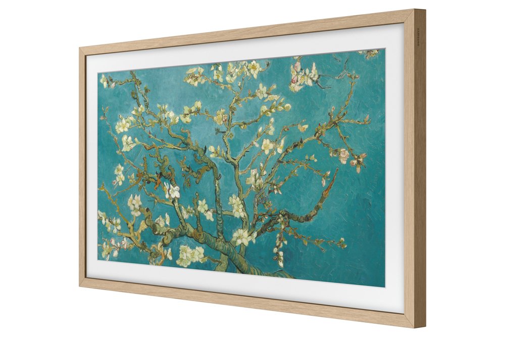 Samsung Lijst voor 32'' Samsung the Frame TV - Teakhout Look 3 Samsung Lijst voor 32'' Samsung the Frame TV - Teakhout Look - Afbeelding 3