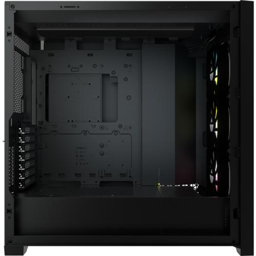 Corsair iCUE 5000X RGB | Midi Tower Case | Zwart 4 Corsair iCUE 5000X RGB | Midi Tower Case | Zwart - Afbeelding 4