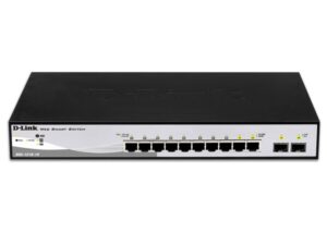 D-Link DGS-1210-10 | 10-poorts Gigabit Smart Switch | 8 RJ45 + 2 SFP | VLAN/QoS | Web/CLI-beheer