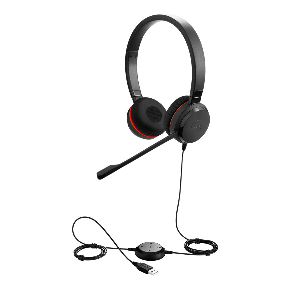 Jabra Evolve 30 II | Bedrade On-ear Headset | USB-A & 3.5mm | Zwart 4 Jabra Evolve 30 II | Bedrade On-ear Headset | USB-A & 3.5mm | Zwart - Afbeelding 4