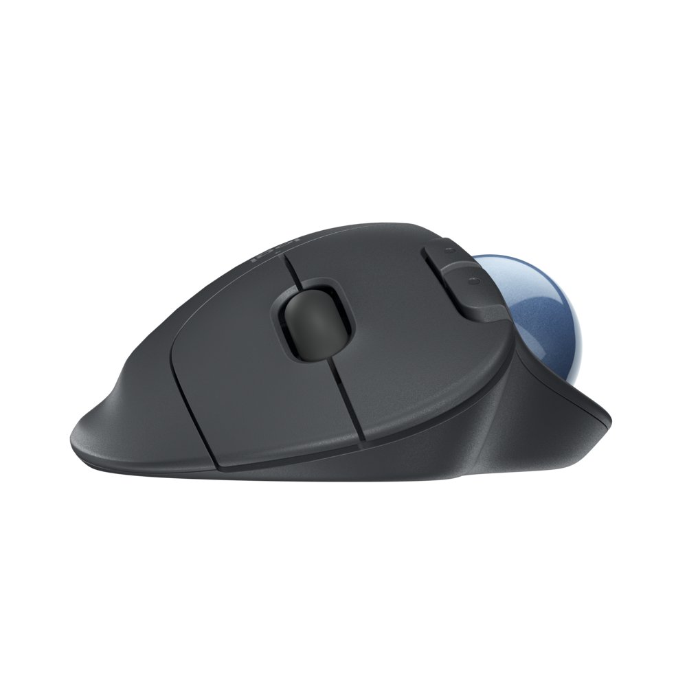 Logitech M575 Ergo Trackball for Business | Ergonomische Draadloze Muis | Rechtshandig | RF + Bluetooth | 2000 DPI | Grafiet 4 Logitech M575 Ergo Trackball for Business | Ergonomische Draadloze Muis | Rechtshandig | RF + Bluetooth | 2000 DPI | Grafiet - Afbeelding 4