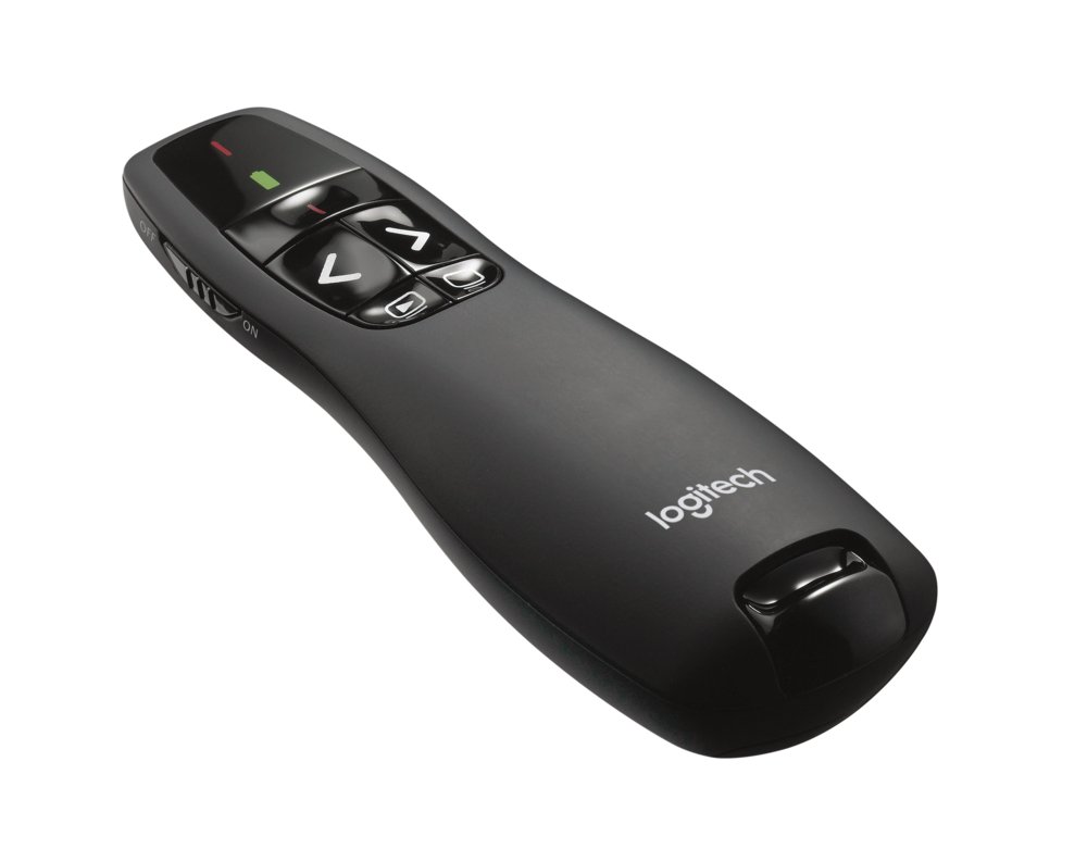 Logitech R400 | Draadloze Presenter RF | Zwart 2 Logitech R400 | Draadloze Presenter RF | Zwart - Afbeelding 2