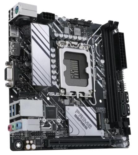 ASUS PRIME H610I-PLUS D4-CSM | Socket LGA 1700 | Intel H610 | 2xDDR4 | Mini-ITX | Moederbord 3 ASUS PRIME H610I-PLUS D4-CSM | Socket LGA 1700 | Intel H610 | 2xDDR4 | Mini-ITX | Moederbord - Afbeelding 3