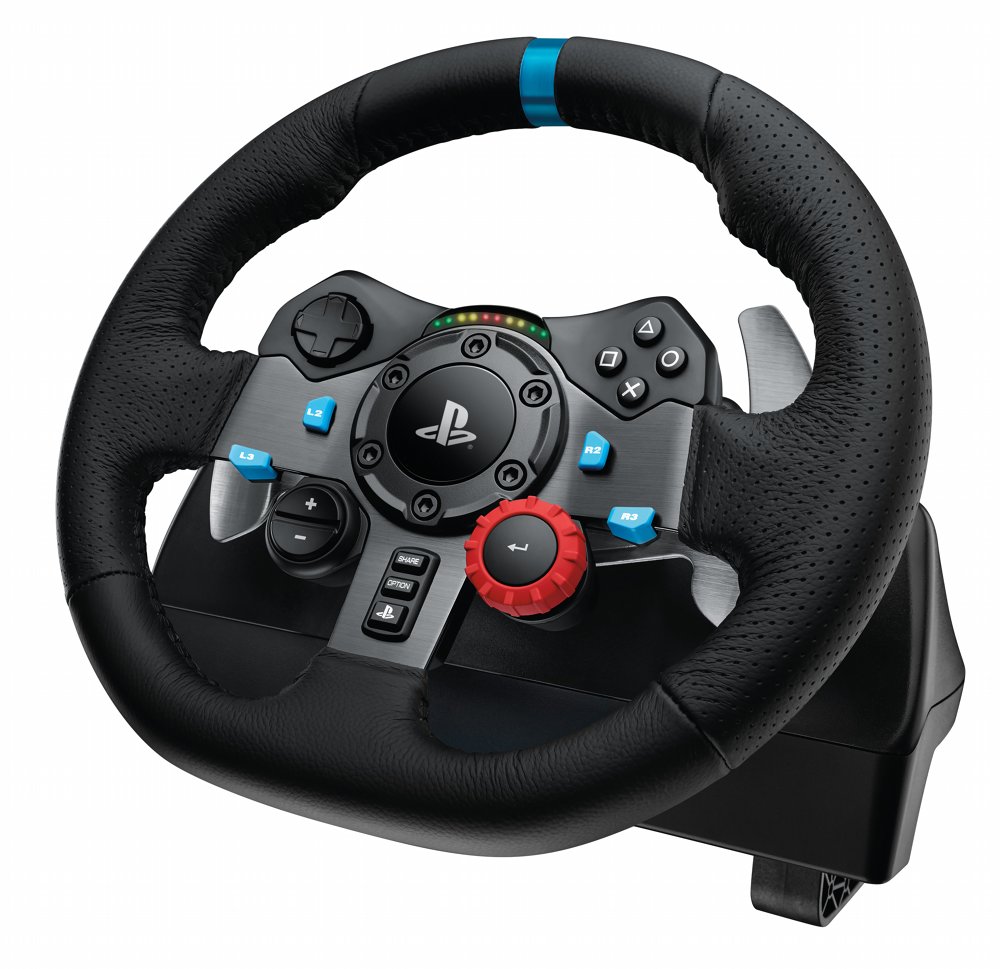 Logitech G29 Driving Force Stuurwiel + Pedalen | Force Feedback | 900° Rotatie | USB 2.0 | Compatibel met PC, PS3, PS4, PS5 5 Logitech G29 Driving Force Stuurwiel + Pedalen | Force Feedback | 900° Rotatie | USB 2.0 | Compatibel met PC, PS3, PS4, PS5 - Afbeelding 5