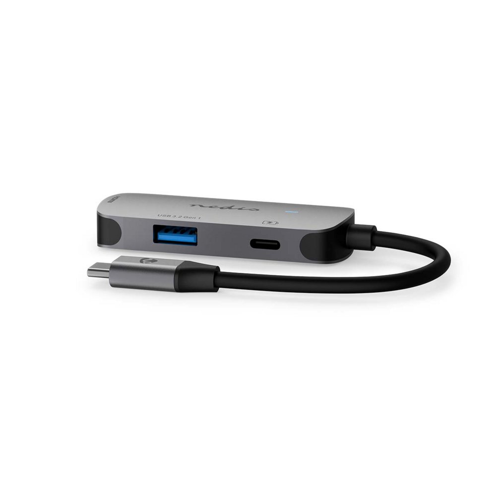 Nedis CCGB64230GY01 | Interface Hub USB 3.2 Gen 1 (3.1 Gen 1) | 1× USB-A + 1× USB-C + 1× HDMI | 5 Gbps | Grijs 6 Nedis CCGB64230GY01 | Interface Hub USB 3.2 Gen 1 (3.1 Gen 1) | 1× USB-A + 1× USB-C + 1× HDMI | 5 Gbps | Grijs - Afbeelding 6