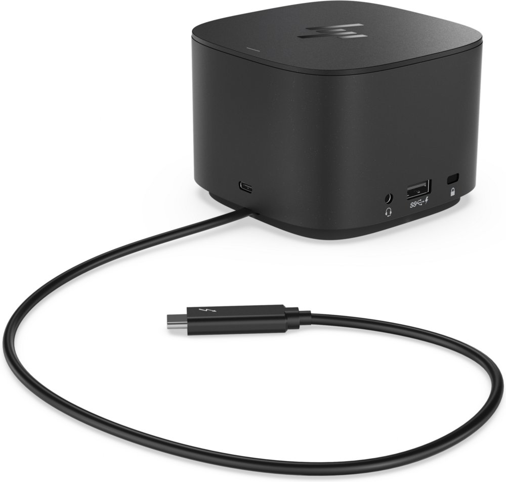 HP G2 Docking Station | Thunderbolt 120W | Zwart 3 HP G2 Docking Station | Thunderbolt 120W | Zwart - Afbeelding 3