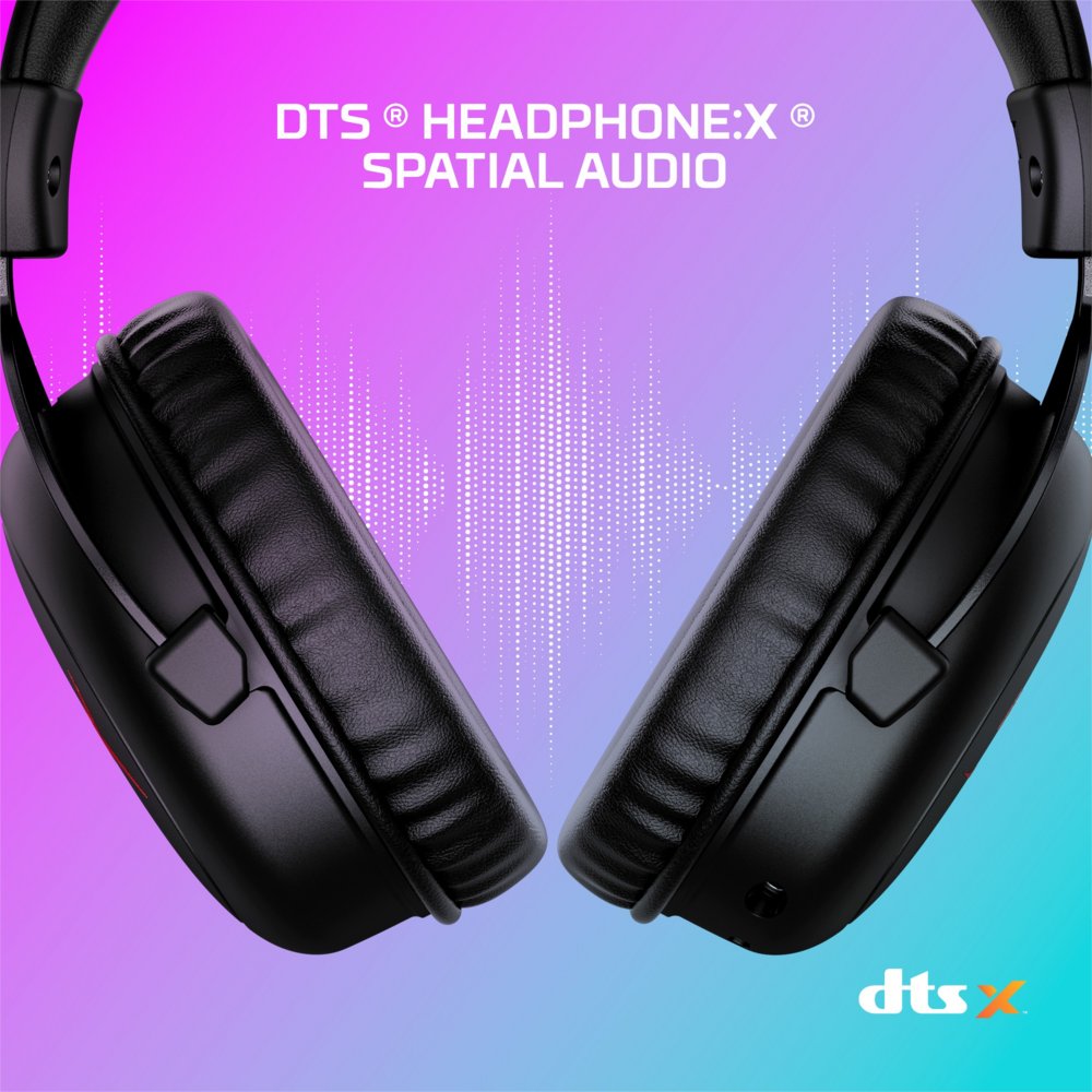 HyperX Cloud II Core | Draadloze Over-Ear Gaming Headset | USB-A Receiver & 3.5mm | Zwart 6 HyperX Cloud II Core | Draadloze Over-Ear Gaming Headset | USB-A Receiver & 3.5mm | Zwart - Afbeelding 6