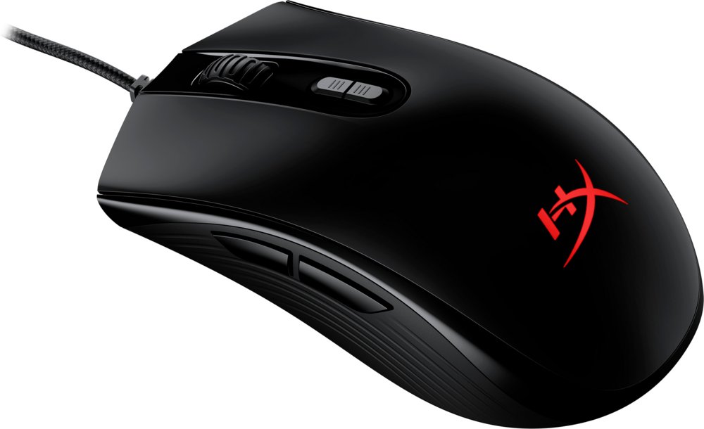 HyperX Pulsefire Core | Bekabelde Gaming Muis | Rechtshandig | USB-A | 6200 DPI | Zwart 2 HyperX Pulsefire Core | Bekabelde Gaming Muis | Rechtshandig | USB-A | 6200 DPI | Zwart - Afbeelding 2