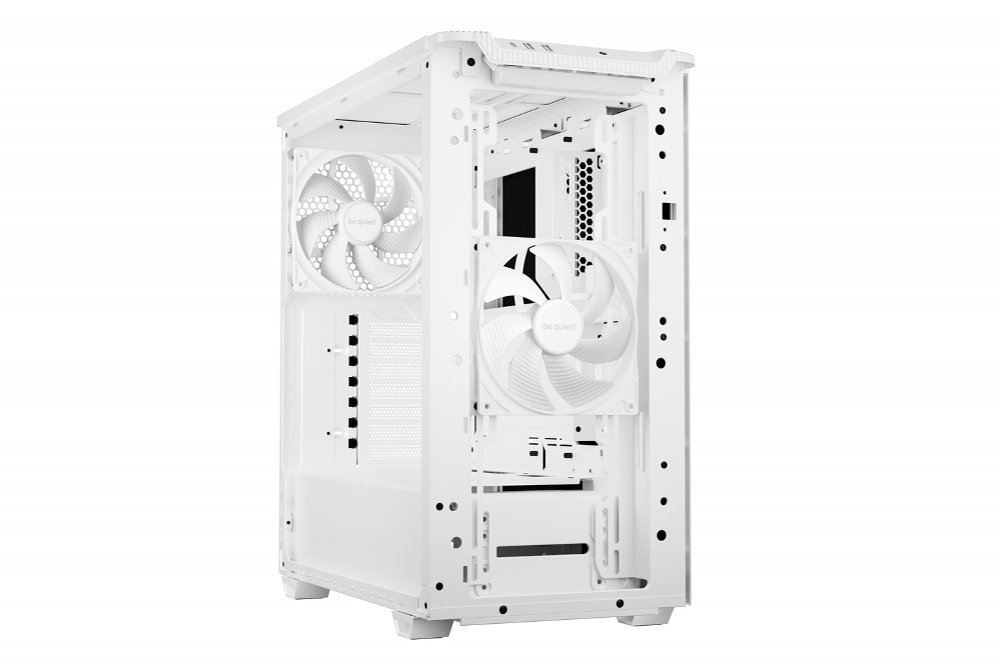 be quiet! PURE BASE 501 Airflow Mesh | Midi Tower Case | Wit 3 be quiet! PURE BASE 501 Airflow Mesh | Midi Tower Case | Wit - Afbeelding 3