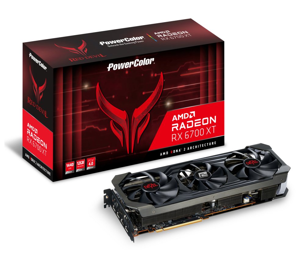PowerColor Red Devil Radeon RX 6700XT | 12GB GDDR6 VRAM | Videokaart | GPU | AMD 7 PowerColor Red Devil Radeon RX 6700XT | 12GB GDDR6 VRAM | Videokaart | GPU | AMD - Afbeelding 7