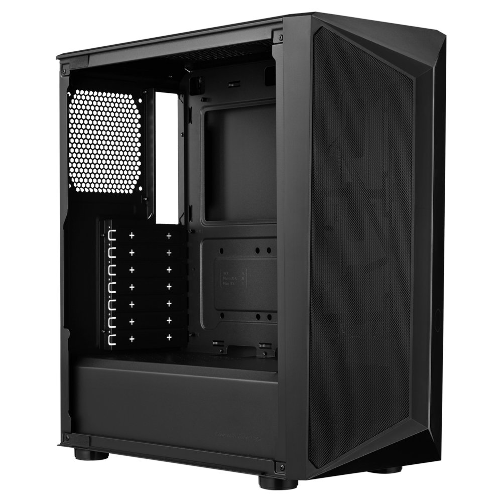 Cooler Master CMP 510 RGB | Midi Tower Case | Zwart 9 Cooler Master CMP 510 RGB | Midi Tower Case | Zwart - Afbeelding 9