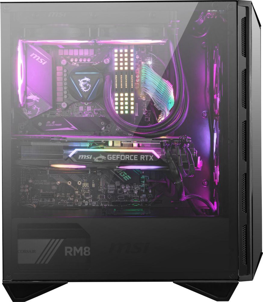 MSI MPG Gungnir 110R RGB | Midi Tower Case | Zwart 14 MSI MPG Gungnir 110R RGB | Midi Tower Case | Zwart - Afbeelding 14